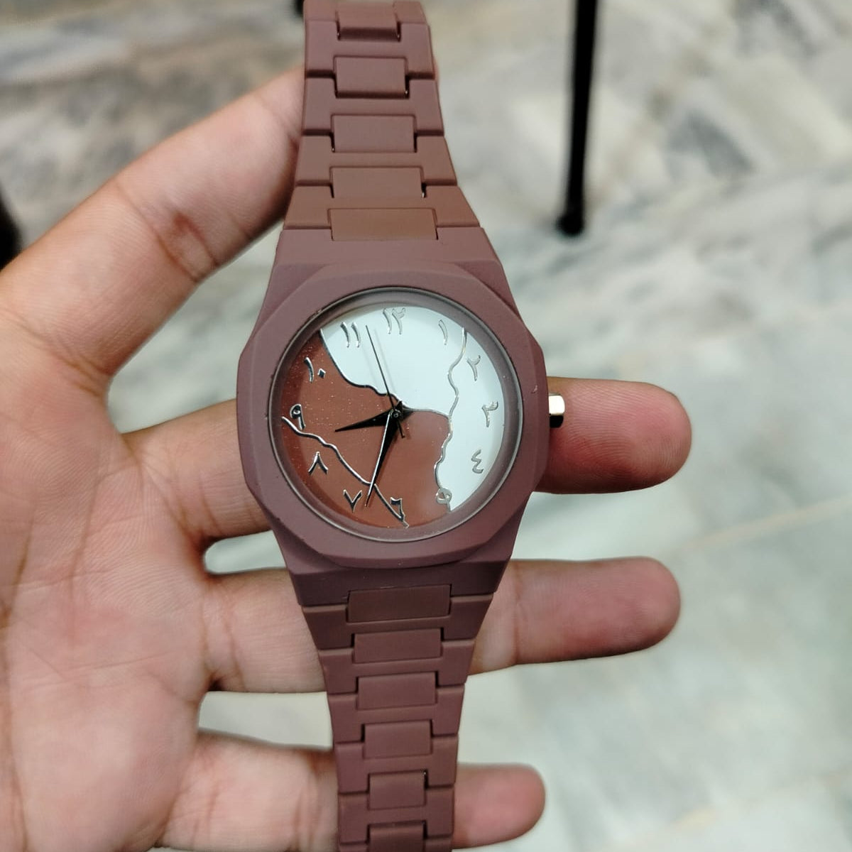 Stylish Dual Color Arabic Dial Watch for Men & Women | RFS Business Pakistan
