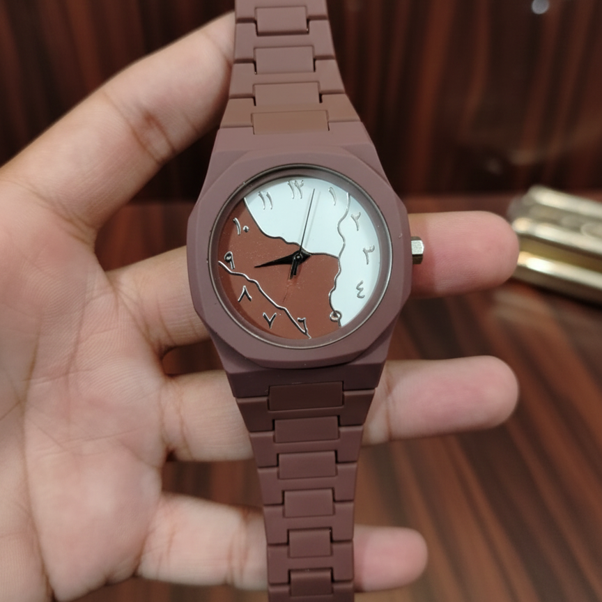 Stylish Dual Color Arabic Dial Watch for Men & Women | RFS Business Pakistan