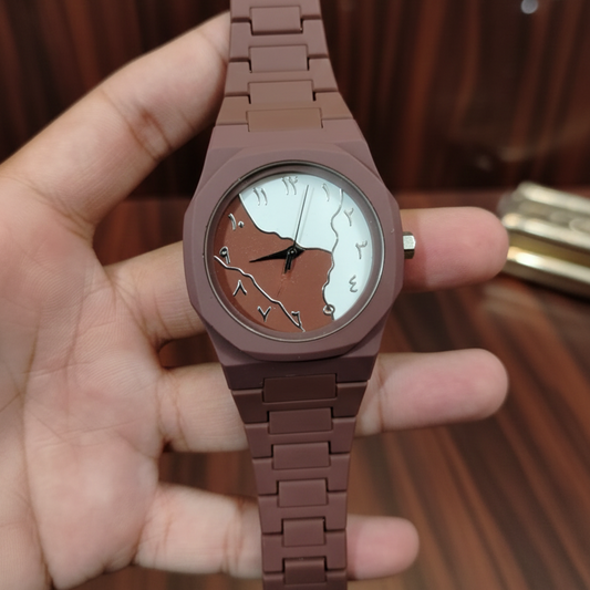 Stylish Dual Color Arabic Dial Watch for Men & Women | RFS Business Pakistan