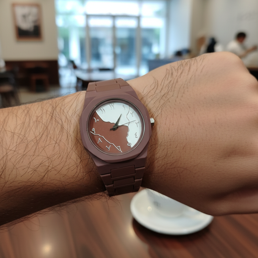 Stylish Dual Color Arabic Dial Watch for Men & Women | RFS Business Pakistan