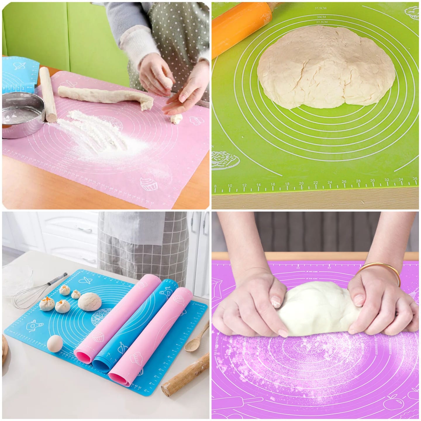 Silicone Baking Roti Mat With Measurements – Non-Stick 50x40 | RFS Business