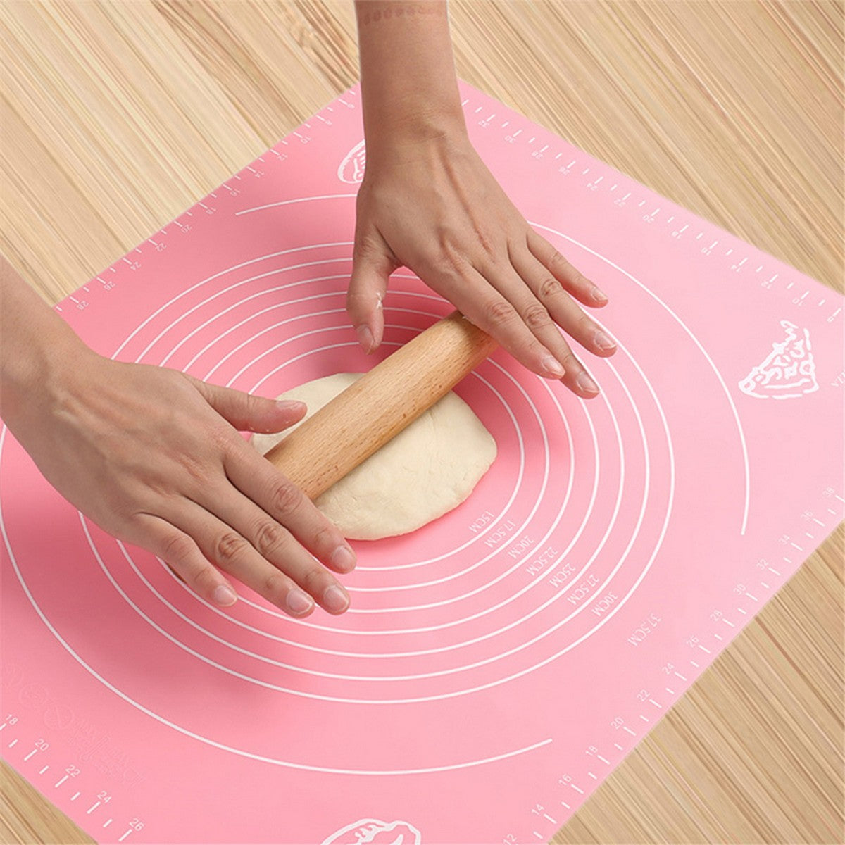 Silicone Baking Roti Mat With Measurements – Non-Stick 50x40 | RFS Business
